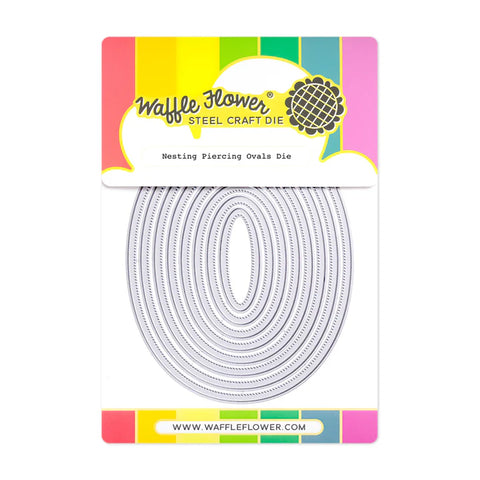 Nesting Piercing Ovals Dies