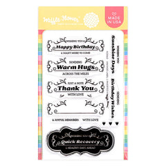 Vintage Label 1 Inverted Stamp Set