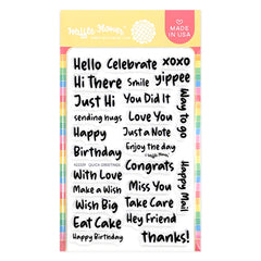 Quick Greetings Stamp Set