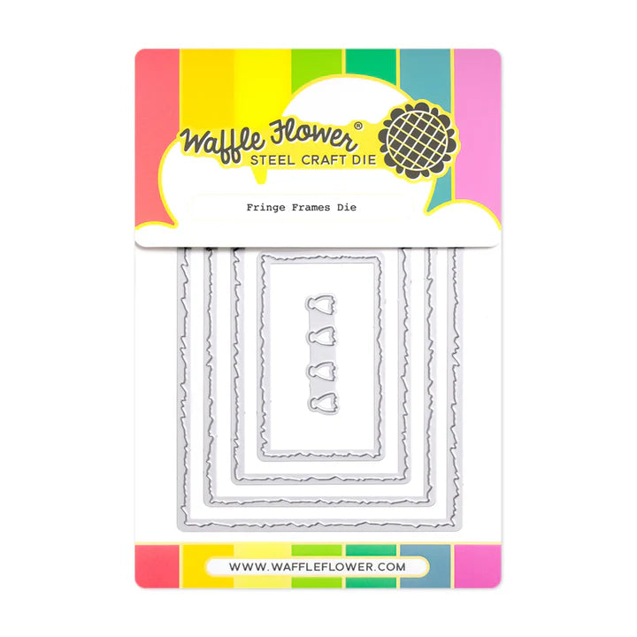Waffle Flower 422234 Fringe Frames Die