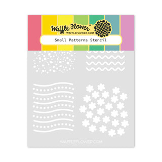 Waffle Flower 422385 Small Patterns Stencil