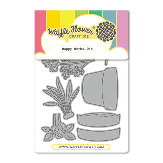 Waffle Flower 422486 Happy Herbs Die