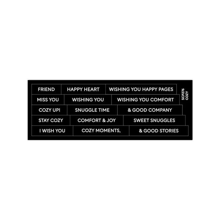 Subsentiments Cozy Diecut