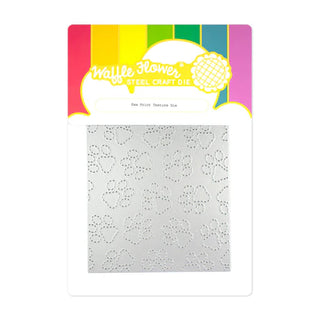 Waffle Flower Paw Print Texture Die