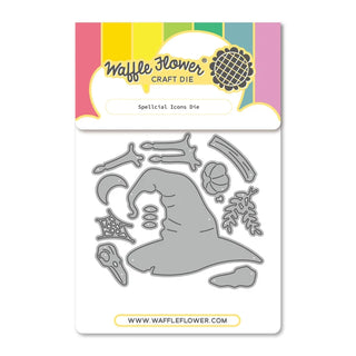 Waffle Flower Spellcial Halloween Icons Die