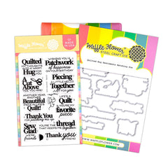Quilted Hugs Sentiments Combo