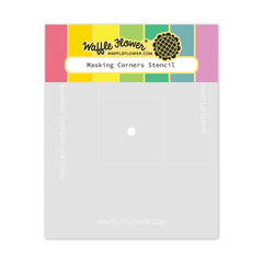 Masking Corners Stencil