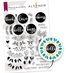 Whisical Wreath Builder Layering Stamp Set