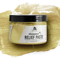 Shimmer Relief Paste - Brass