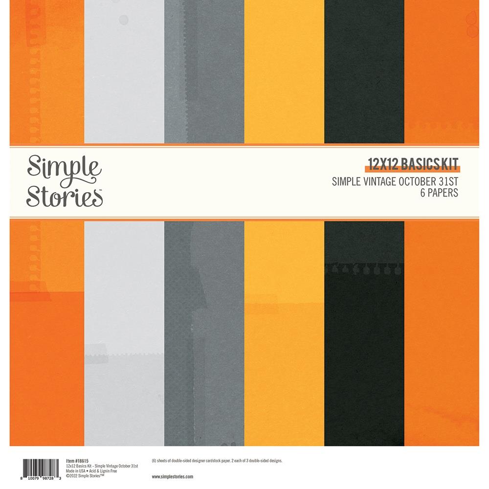 Simple Vintage October 31st Basics Kit