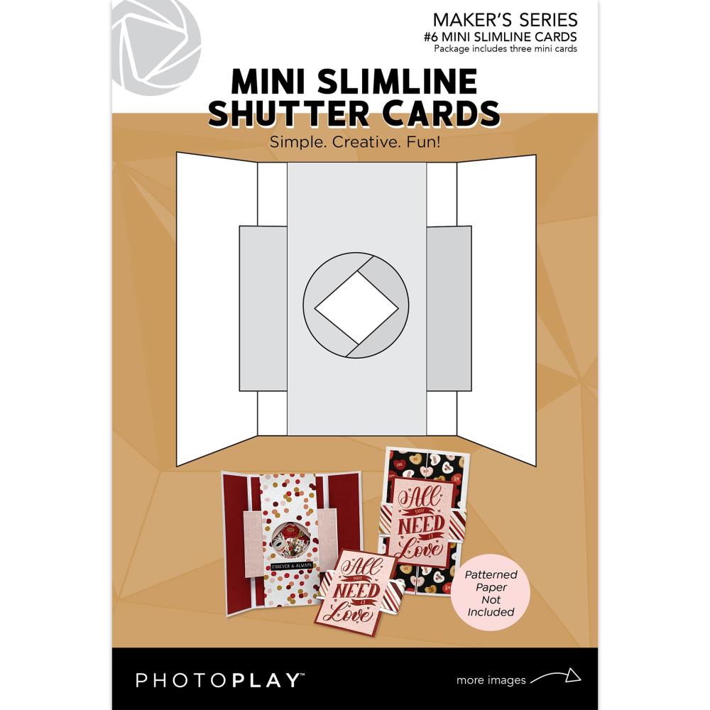 #6 Mini Slimline Shutter Cards