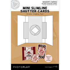 #6 Mini Slimline Shutter Cards