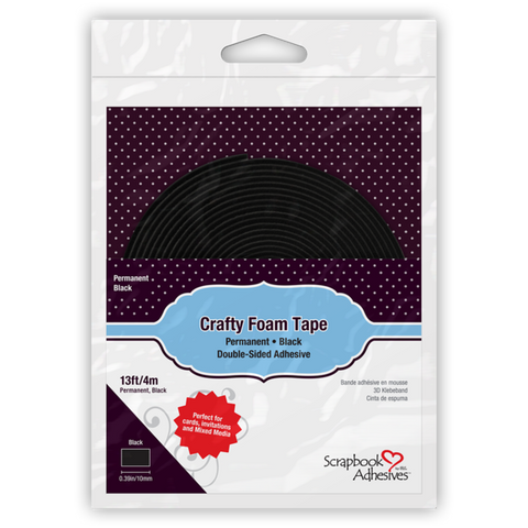 Crafty Foam Tape Black - 13ft