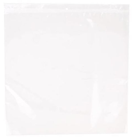 Crystal Clear 2 mil Zip Bags, 13