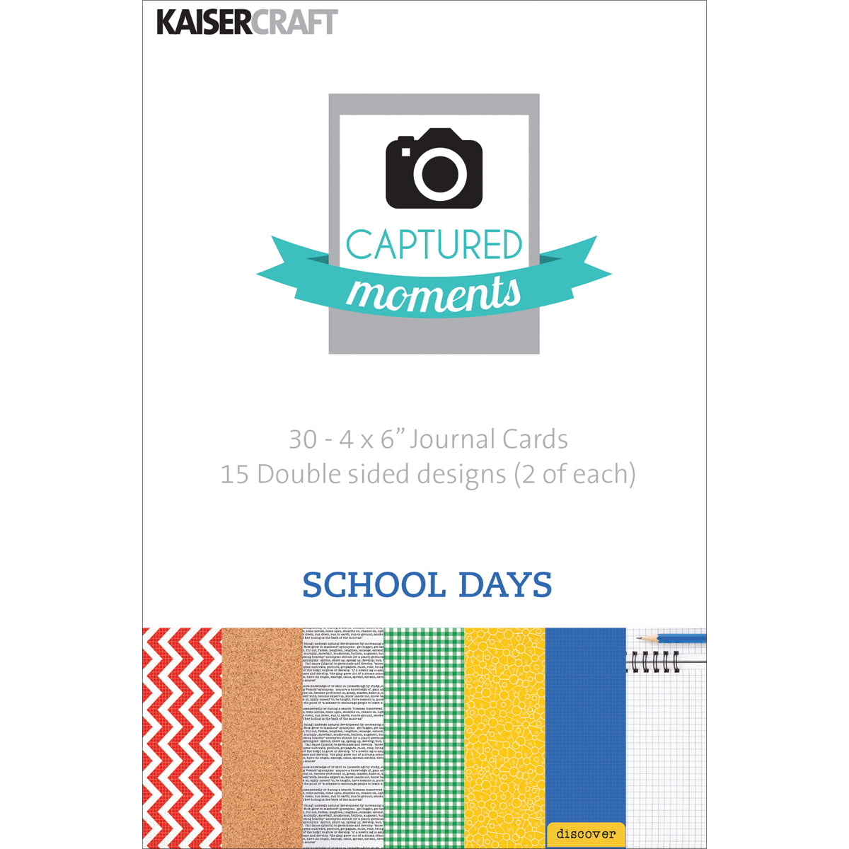 School Days - Captured Moments Double-Sided Cards