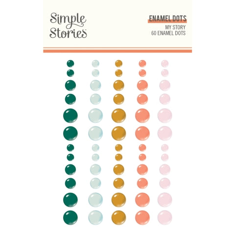 My Story Enamel Dots