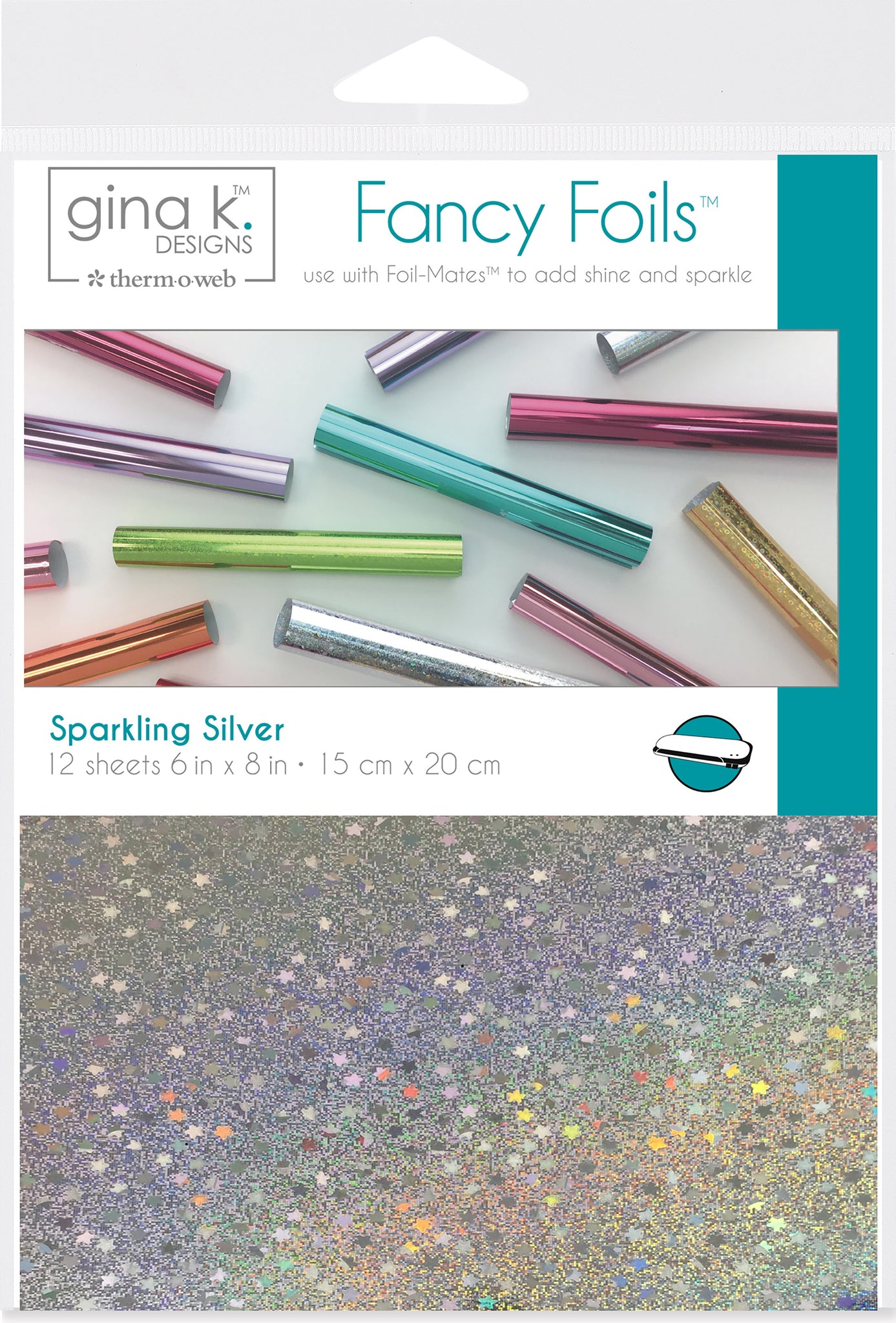 Fancy Foils - Sparkling Silver