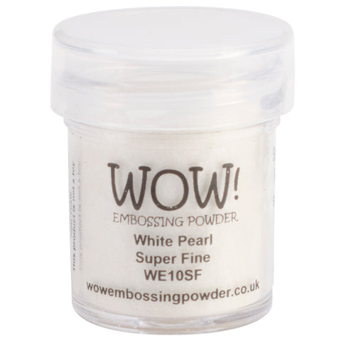 White Pearl Embossing Powder Super Fine