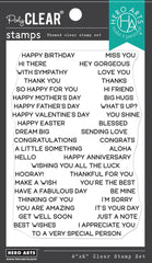 Everyday Sentiment Strip Stamps