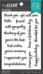 Friendly Messages Stamp & Die Bundle