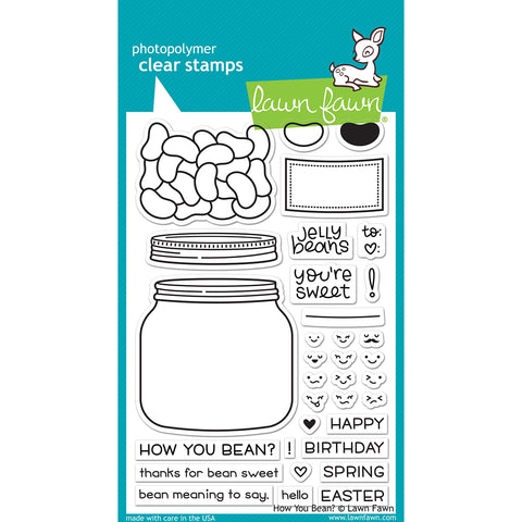 How You Bean?  Clear Stamp