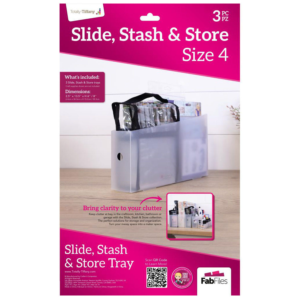 #4 Slide, Stash & Store Trays - 3 pack