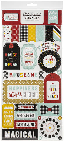 Magical Adventure 2 Chipboard Phrases