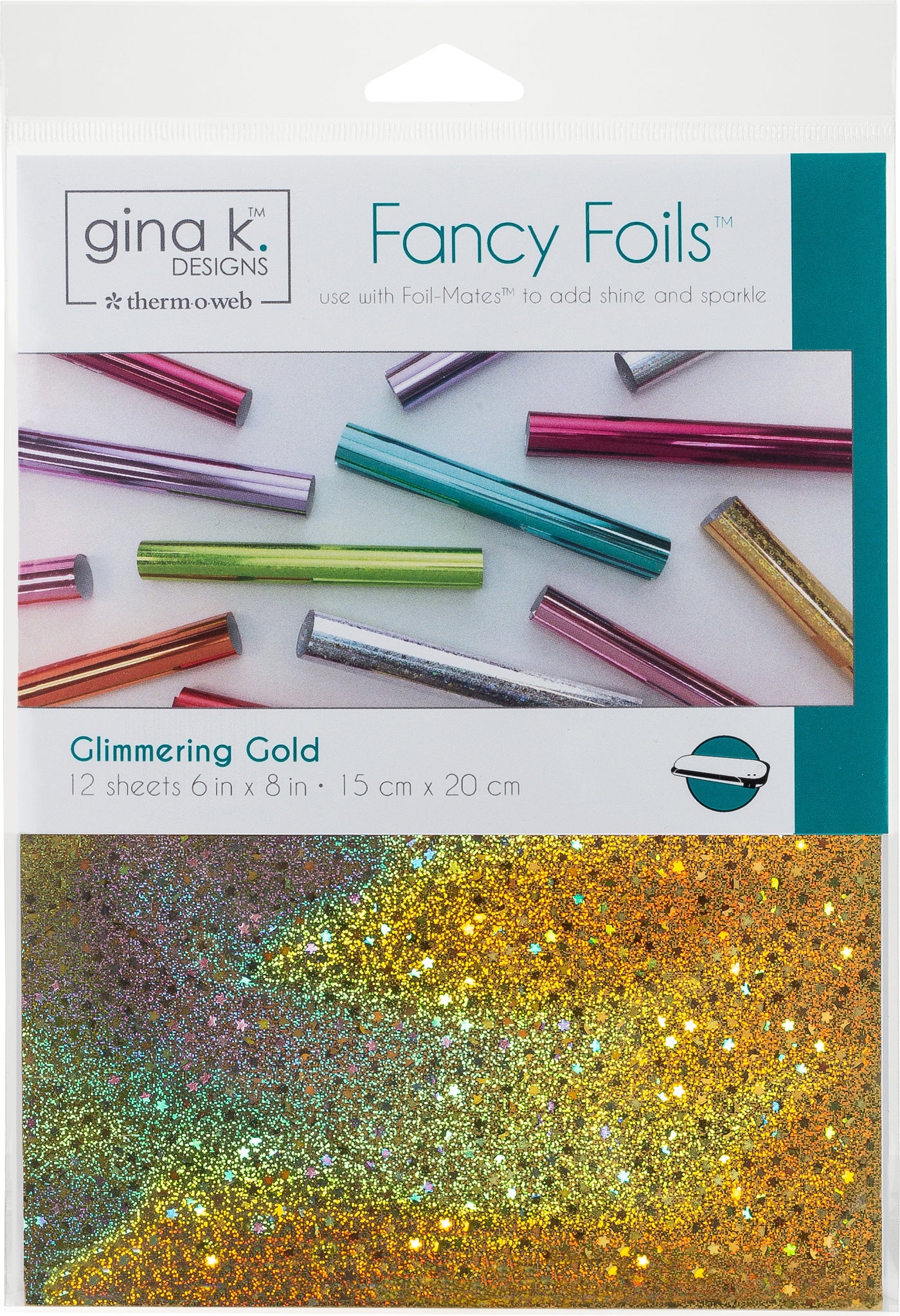 Fancy Foil - Glimmering Gold Gina K Designs