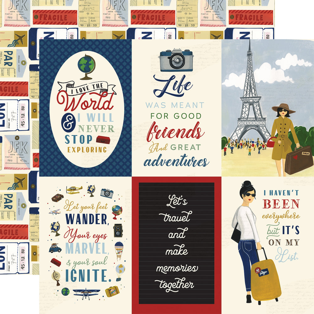 Scenic Route - 4"X6" Journaling Cards