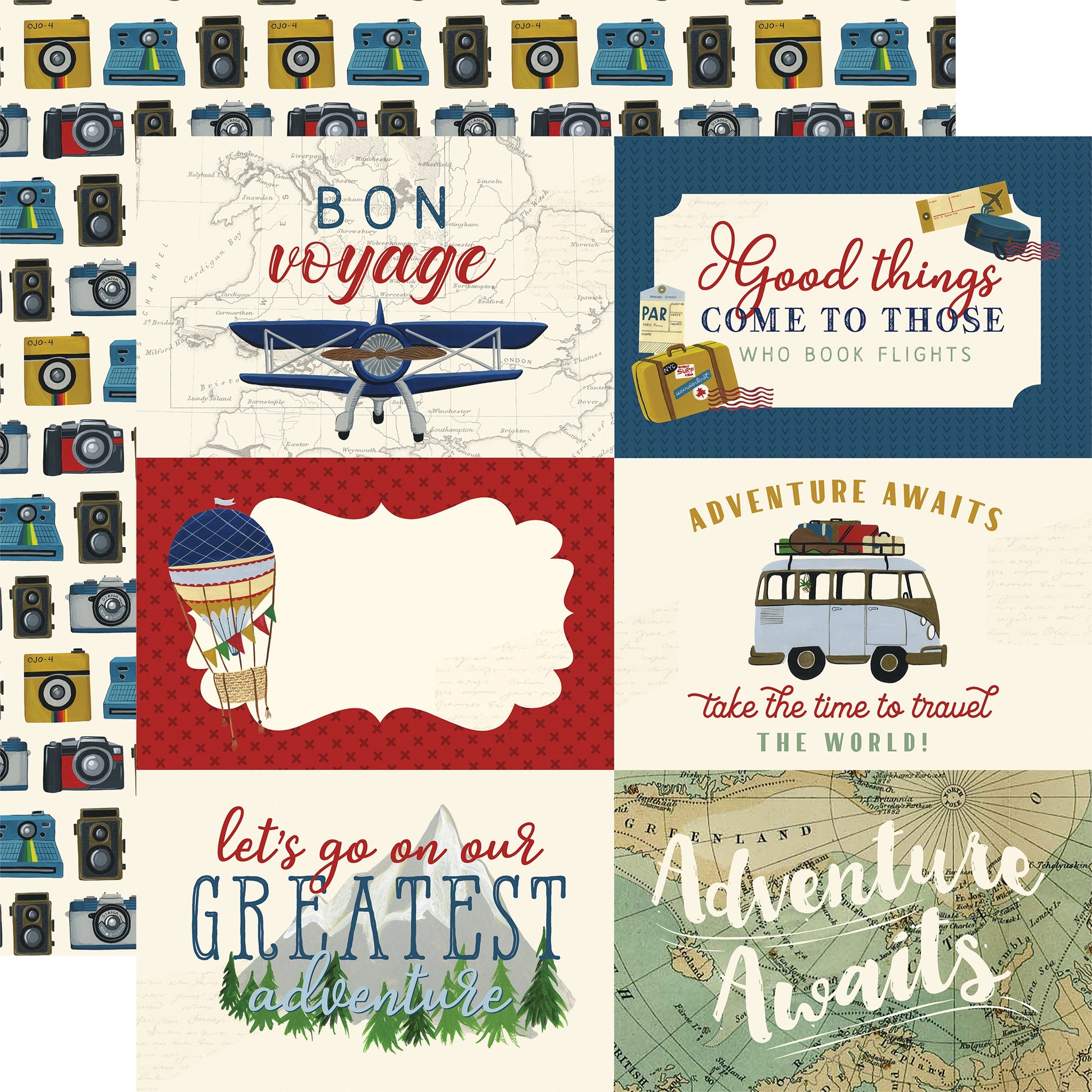 Scenic Route - 6"X4" Journaling Cards