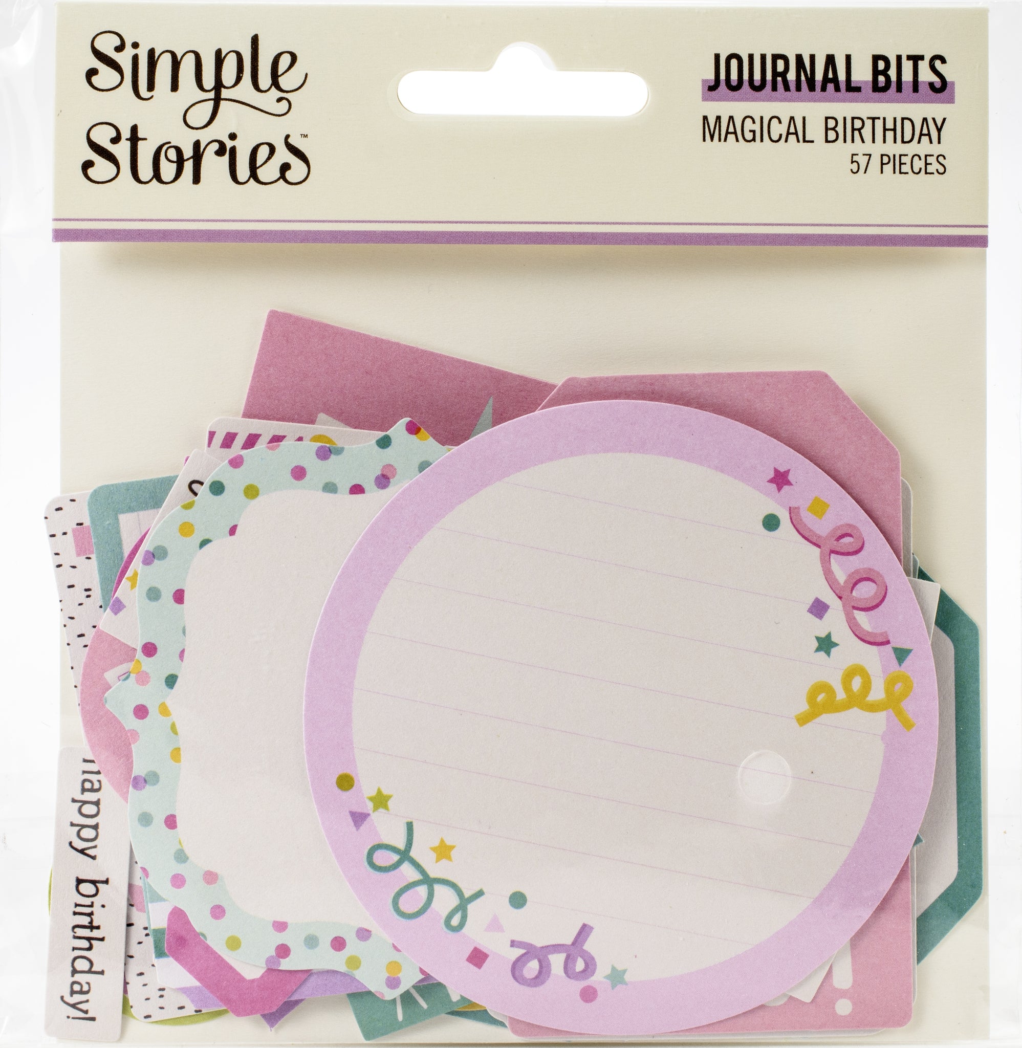 Magical Birthday Journal Bits & Pieces Die-Cuts