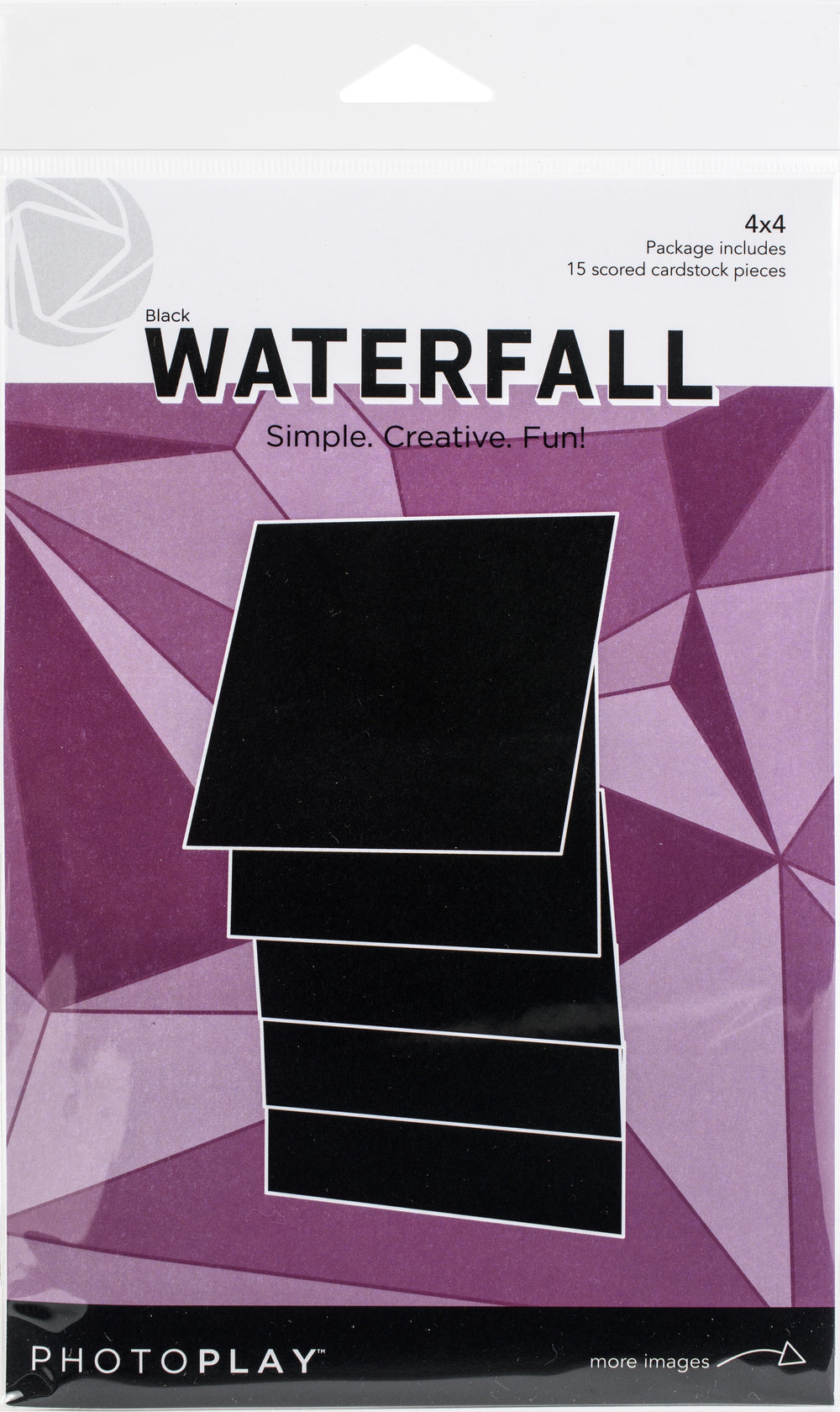 Waterfall 4"x4" - Black Manual
