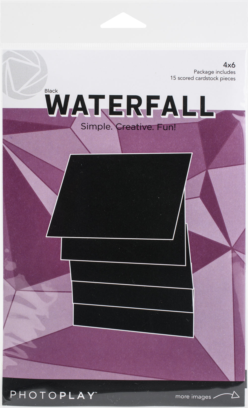 Waterfall 4"x6" - Black Manual