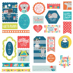 We Can Just Stay Home Ephemera Cardstock Die-Cuts