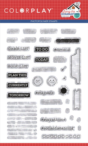 Living the Quarantine Life Stamp Set