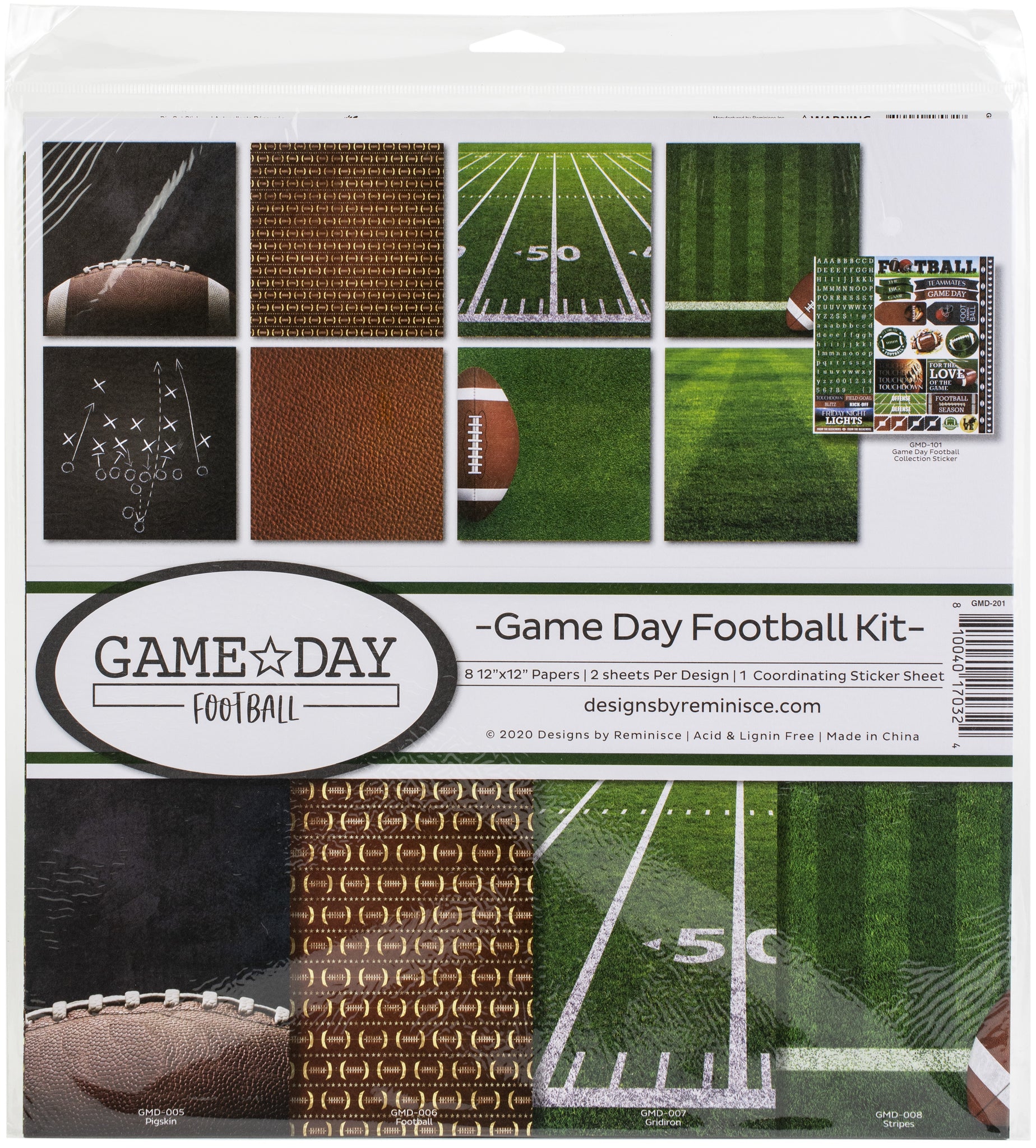 Game Day Football Collection Kit