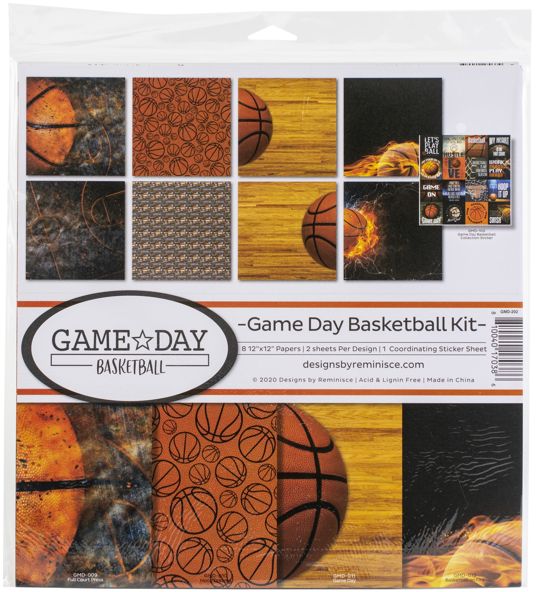 Game Day Basketball Collection Kit