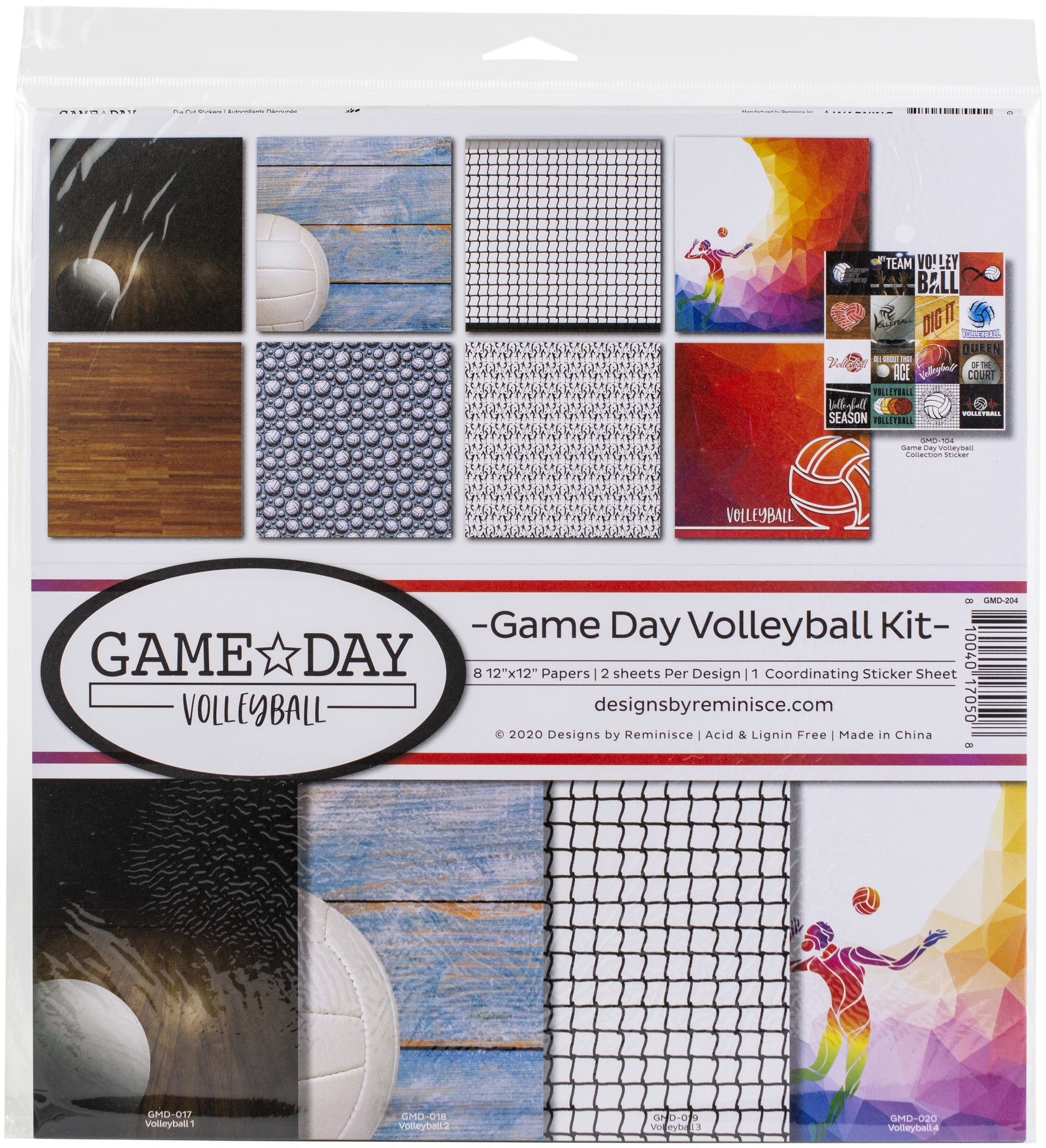 Game Day Volleyball Collection Kit