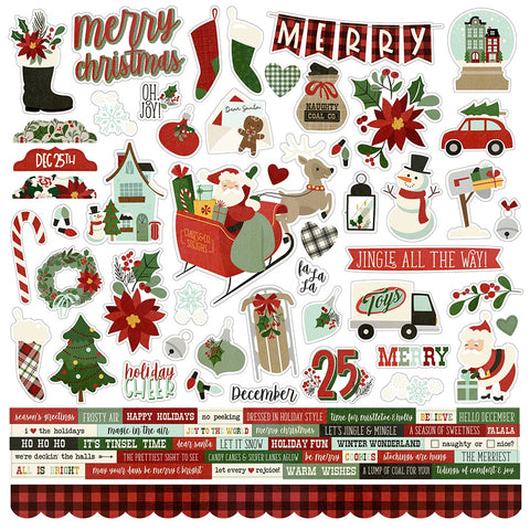 Jingle All The Way Combo Stickers