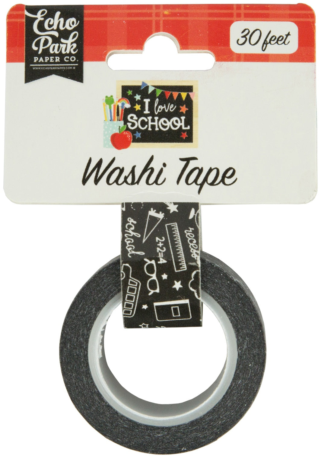 I Love School School Icons Washi Tape