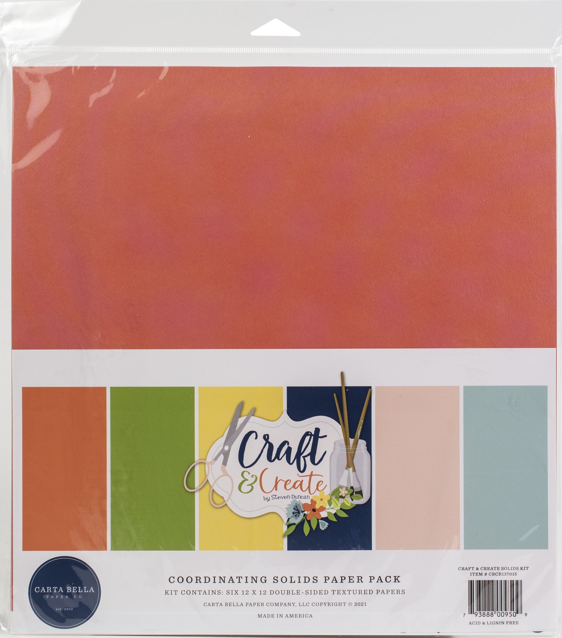 Craft & Create Double-Sided Solid Cardstock