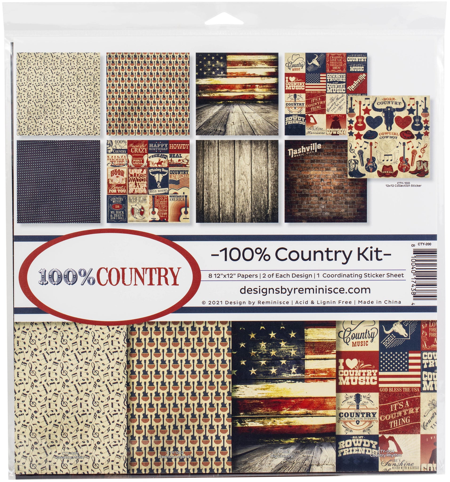 100% Country Collection Kit
