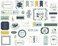 It's a Boy Icons Ephemera