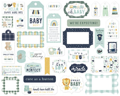 It's a Boy Frames & Tags Ephemera