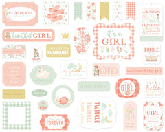 It's a Girl Icons Ephemera
