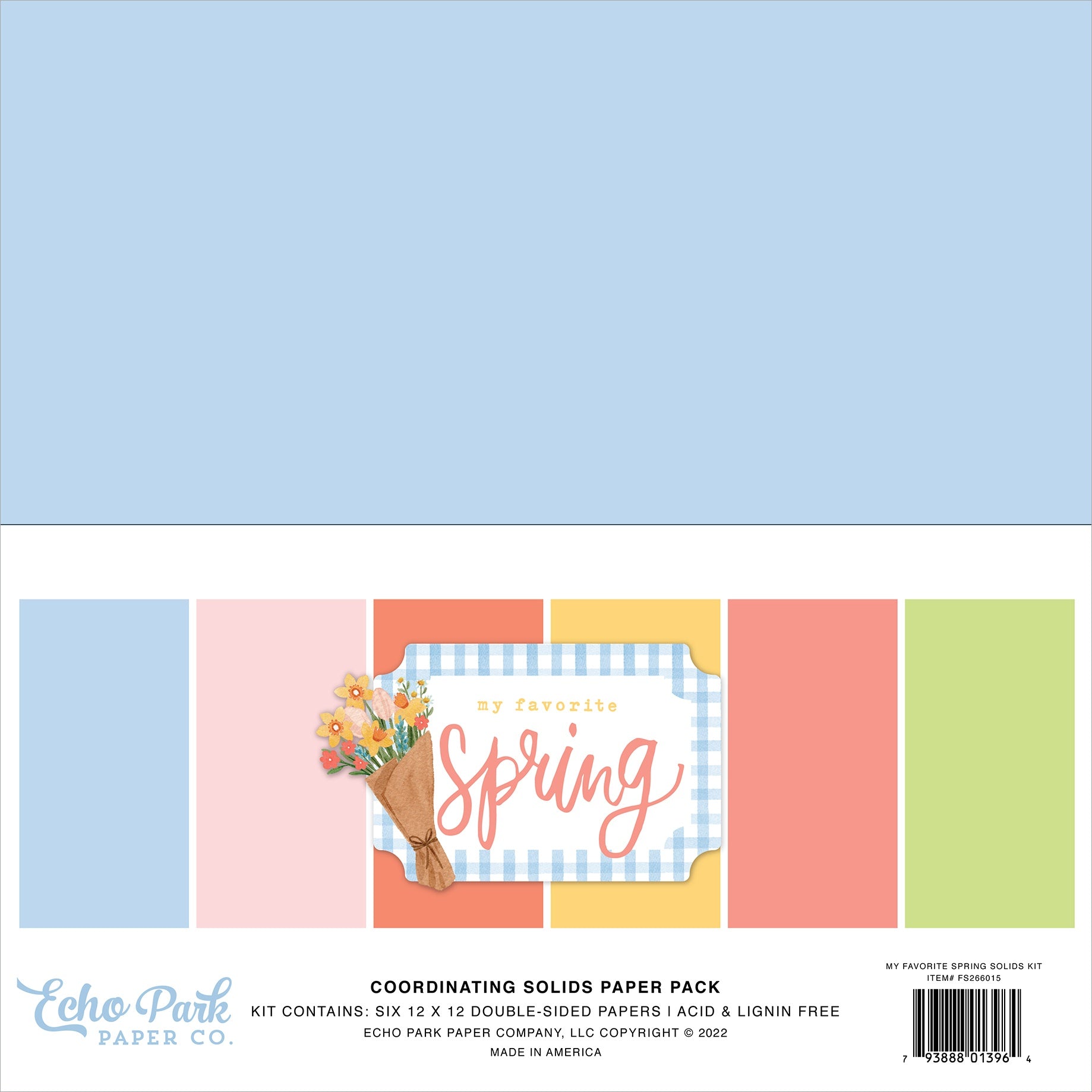 My Favorite Spring Double-Sided Solid Cardstock