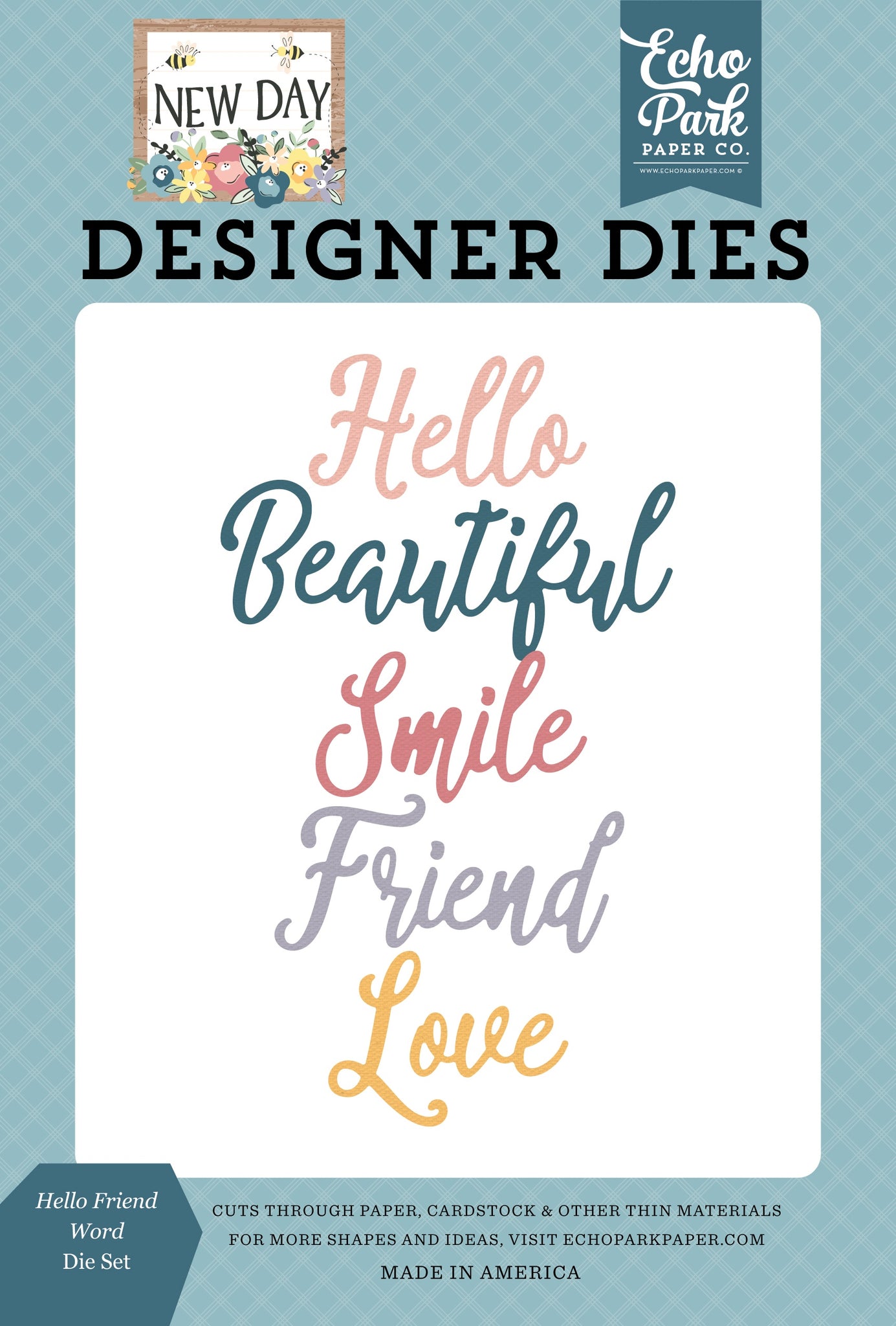 New Day Hello Friend Word Designer Dies