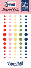 My Favorite Summer Adhesive Enamel Dots