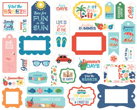 Endless Summer Frames & Tags