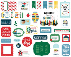 First Day of School Icons Ephemera